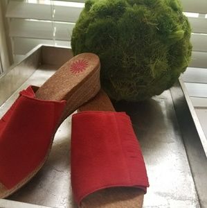 🎉HP🎉 9/8/18 NEW Without Tag UGG Suede Wedge